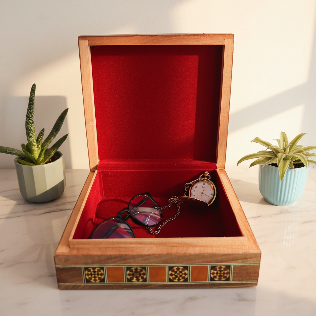 Caja Damasquina – Arte Hecho a Mano para Joyas y Recuerdos