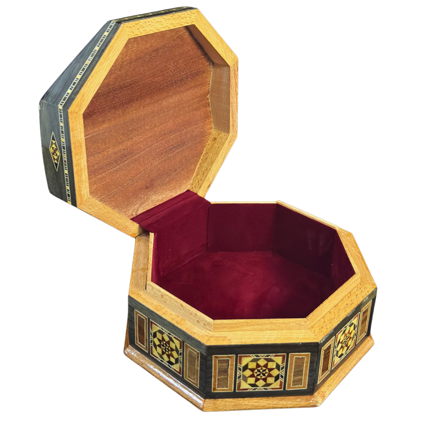 Artisan Damascene Mosaic Box – Mother of Pearl & Timeless Craftsmanship