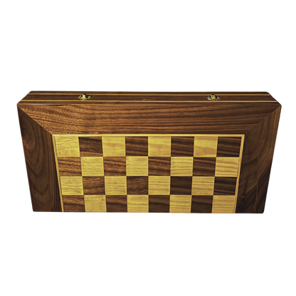 Handgefertigter Damaszener Schach- & Backgammon-Tisch von Gaby Al Dayeh – Klassisches Mosaikdesign