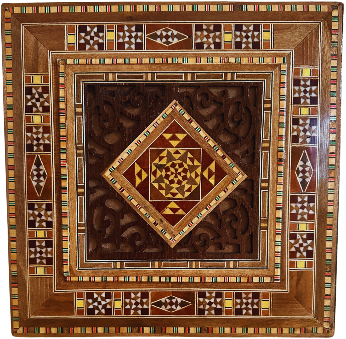 Scrigno Damasceno per Gioielli e Ricordi – Eleganza in Velluto